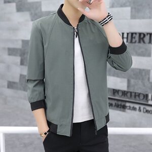 跑量款外套男装春装新款韩版潮流帅气休闲夹克男A112-jk090-P40图片
