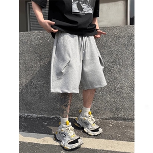 网图慎用抖音品质运动短裤男夏季休闲裤直筒五分裤 310A-8836-P25图片