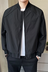 美式飞行员夹克 2025春秋宽松大码休闲棒球服外套JK6511-P130图片