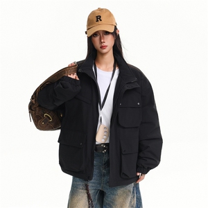 美式新款秋冬多口袋户外机能休闲棉衣外套 A436-W990-P95138图片