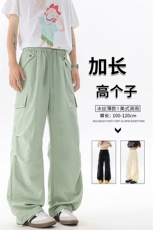 高个子加长冰丝薄款工装裤男夏季190cm115冲锋伞兵登山裤KZ055P50，男装工装外套，电商B312