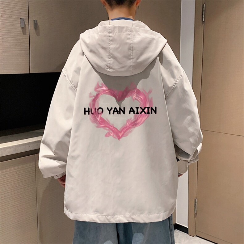 ！港风风衣男短款长袖夹克男休闲外套男上衣男DJK300-P45,男装夹克,电商B371
