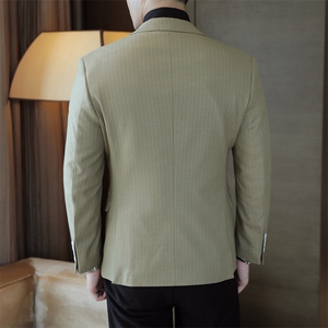 26做货-男士休闲西装修身韩版西服外套小西装上衣DX6932P165图片