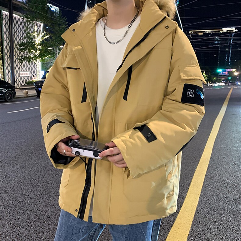 户外2026新品冬季宽松棉服派克服毛领冬装加厚外套D010-P145,男装棉衣,星座717