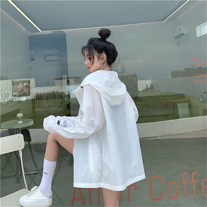 防晒衣女夏季新款宽松韩版百搭薄款外套连帽防晒服TT024-55,男装防晒衣,星座911-3