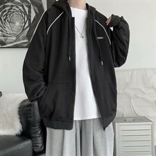 卫衣春秋季潮牌ins港风宽松开衫连帽上衣薄款炸街外套W1756-P35，男装卫衣，星座512-4
