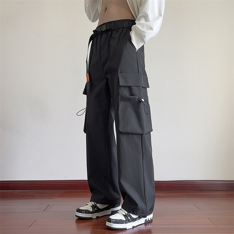 工装户外冲锋裤男秋季男士休闲裤子大口袋潮流A266-KZ8026-P40,男装休闲裤,电商A266