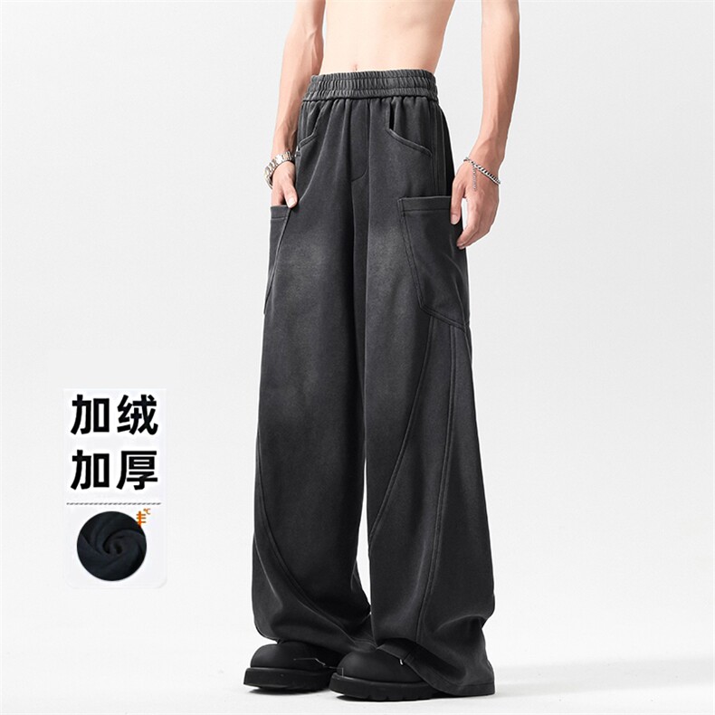 B258-K9903JR-P75控98抖音品质弯刀裤65%棉35%聚酯纤维,男装休闲裤,电商B258