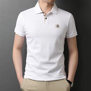 D88187钱塘2020-2夏季男士休闲商务精品短袖T恤主推P53图片