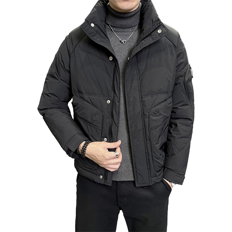 2025冬季男士新款羽绒服时尚立领百搭保暖羽绒服YR58155-P180,男装羽绒服,电商A413