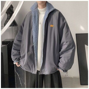 1506-1/GG370/P54两面穿外套男冬季棉棉服保暖青少年棉袄潮图片