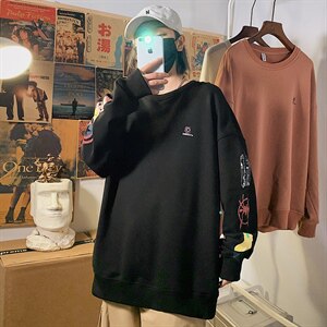 【】A003-HW3092-P45春装新款贴画童趣卫衣 海报风图片