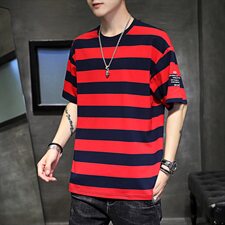 短袖男士t恤夏季潮流宽松衣服男装一套搭配帅气休闲套装T212，男装T恤，星座509