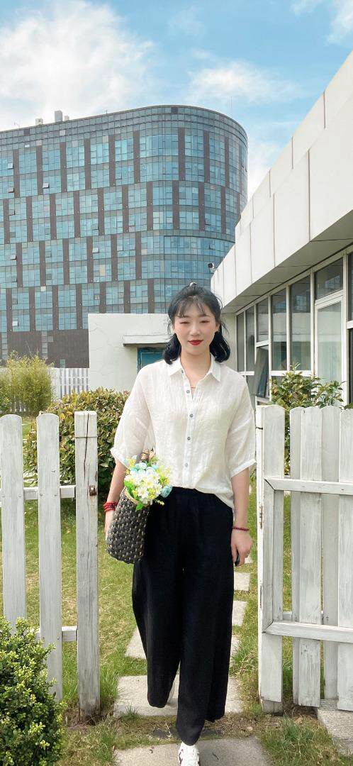 纯苎连衣裙小衫裤子裙子衬衣 时尚风 风淑女风休闲风，女装连衣裙，川哲