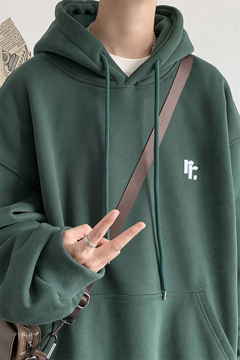 主推卫衣男中性风港风休闲刺绣外套416B-1-WY679-P55限78,男装卫衣,星座416B-1