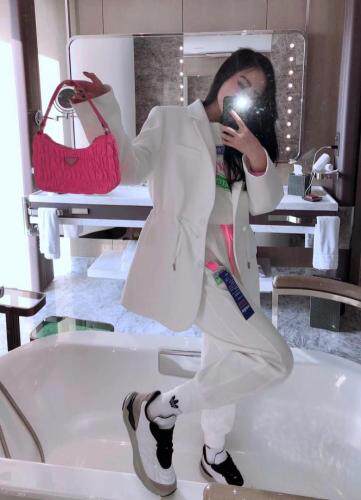 【现货】春季新款抽绳帅气西装，女装西装，多来