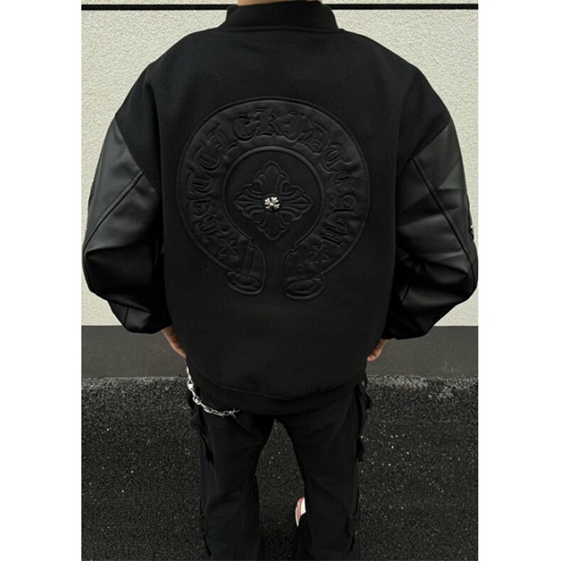 [004]刺绣棒球服夹克男女宽松休闲外套潮JA079-M416-P64,男装夹克,电商A079