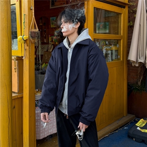 高品质冬装飞行服夹克加厚棉服外套男装冬季宽松翻领棉衣S374特75图片