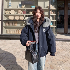 新款（大货已出）90白鸭绒工装派克2B156818P295K458，女装短外套，2B156