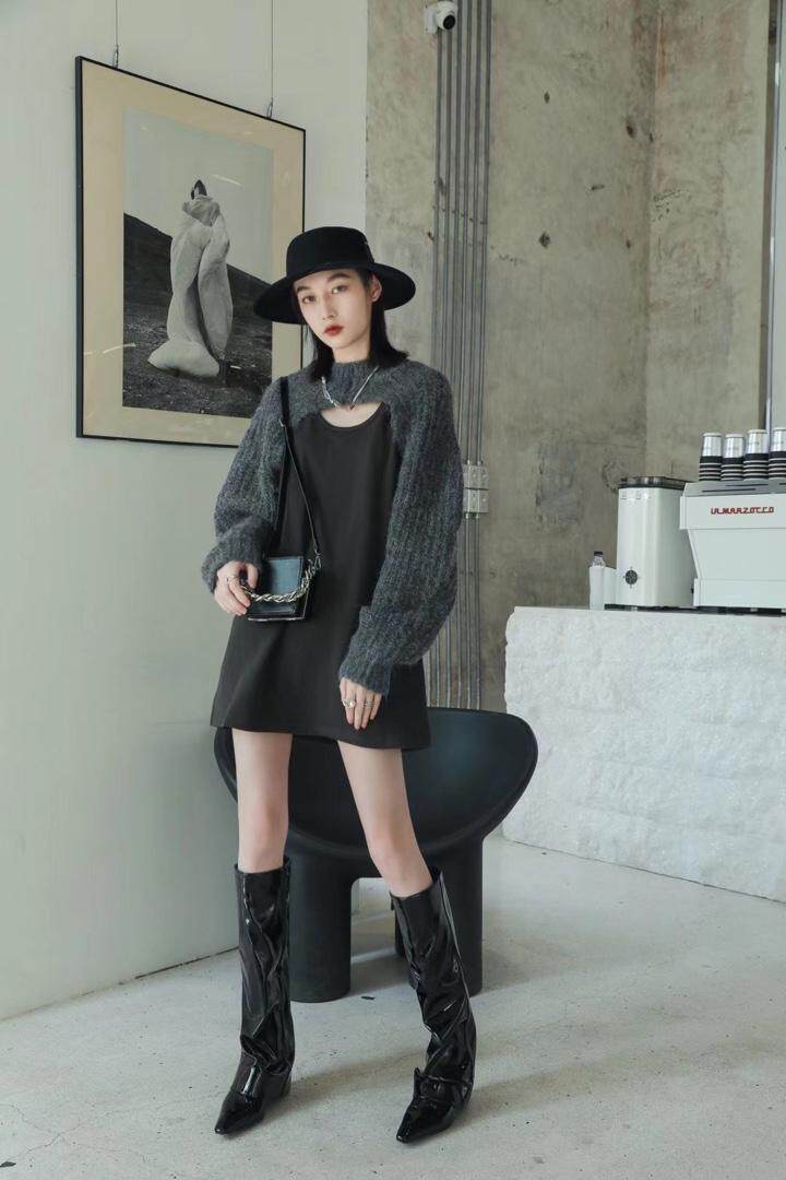 套装毛衣，女装职业装，YSQ Boomboom