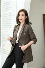 现货连衣裙西装外套，女装连衣裙，EE