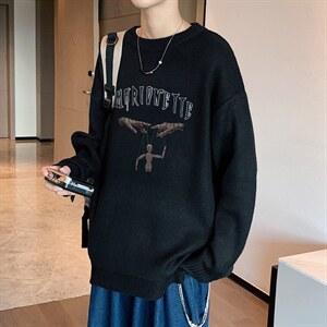 ！高品质2023秋冬季男士加厚圆领毛衣百搭针织衫线衣M806P45,男装针织衫/毛衣,电商B220