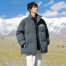 现货抖音得物可供视频冬季三防加厚羽绒棉衣外套面包棉服81138，男装棉衣，电商A486