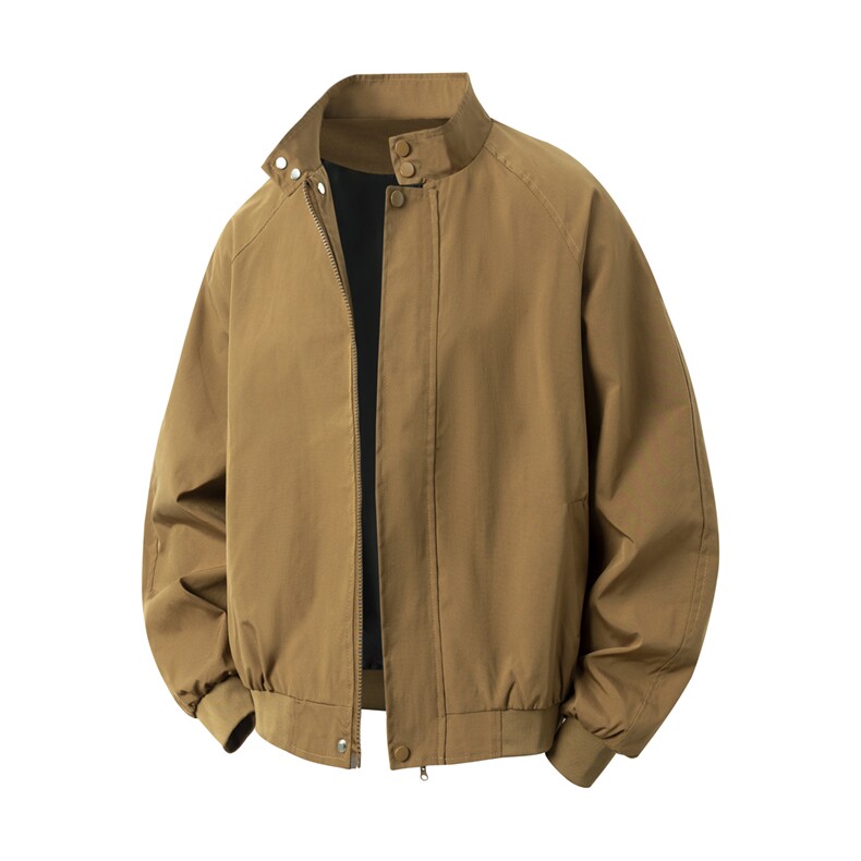2026春季新款夹克男抖音得物品质立领美式飞行棒球服外套6168-P35,男装夹克,星座207