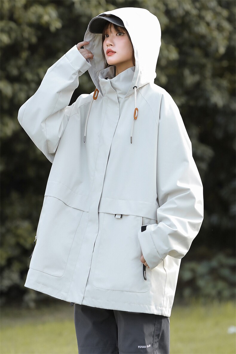 JK7850-特P72刘亦菲同款防水冲锋衣男女同款夹克外套,男装夹克,星座109