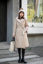 2021新长风衣设计款羽绒服，女装风衣，溪肆