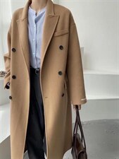 【现货】新款羊绒大衣韩版，其它，Yibee