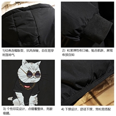 MY16044-P100加厚加绒连帽衣男大码服男面包服男砖墙挂拍，男装棉衣，电商A040A