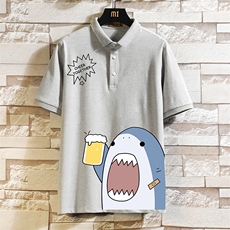 PL57137-P35翻领短袖polo衫男大码胖子半袖t恤男有领保罗衫，男装Polo衫，电商A040A