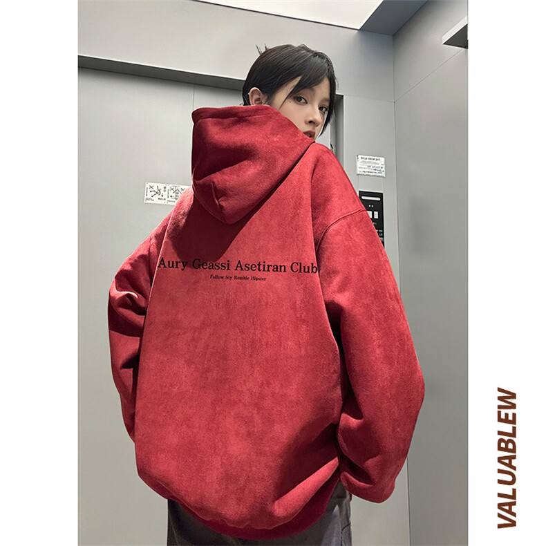 ！麂皮绒连帽卫衣直播品质重磅400克aury印花JL7110-P45控78,男装卫衣,星座508（原C305）