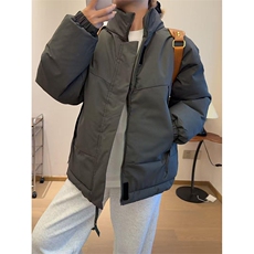 现货美式高街休闲夹克冬季立领纯色三防户外工装加厚棉服外套，男装夹克，电商A486