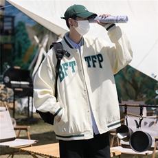 灯芯绒外套男秋季2023新款夹克ins港风百搭休闲棒球服W5184-P56，男装夹克，星座512-2