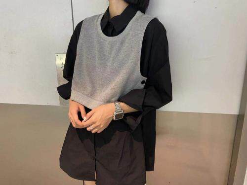 衬衣两件套，其它，淳沐