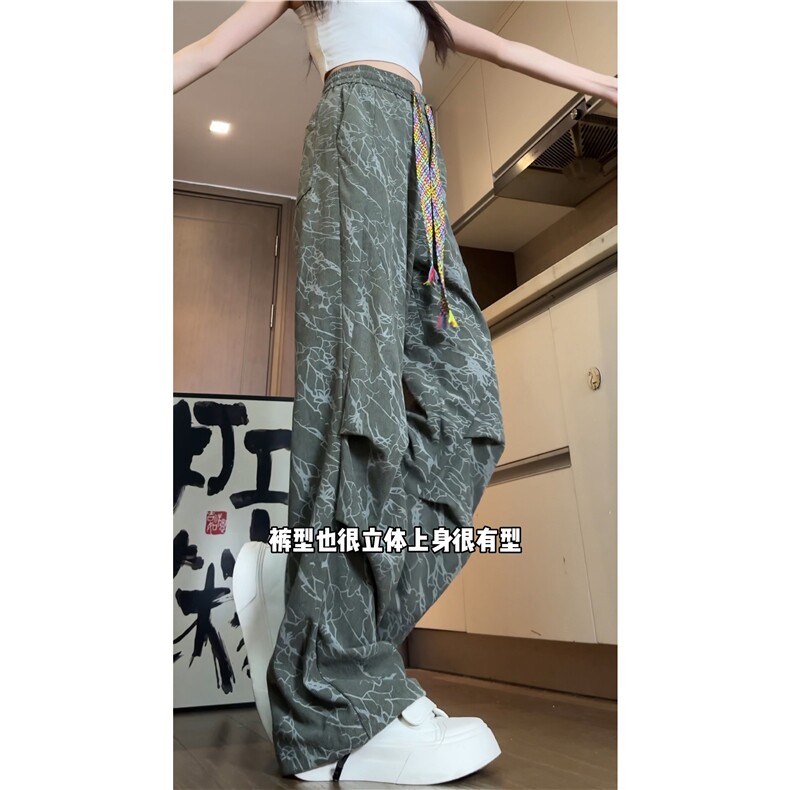 2025秋季新款潮流灯芯绒宽松伞兵休闲裤B315-K24299-特p35控68,男装休闲裤,电商B315