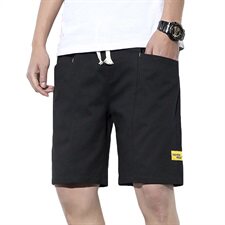 2021夏季港风ins宽松大码多口袋五分裤工装短裤男D，男装休闲裤，星座1712