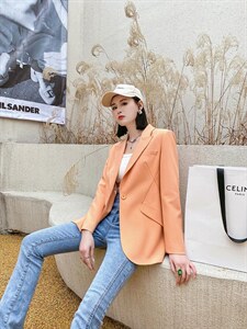 时尚修身气质小西装，女装西装，漫菲妮