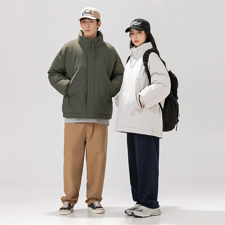男士宽松防风防水加厚棉袄面包服DSA157B-M8808-P75,女包手腕包,电商A157B