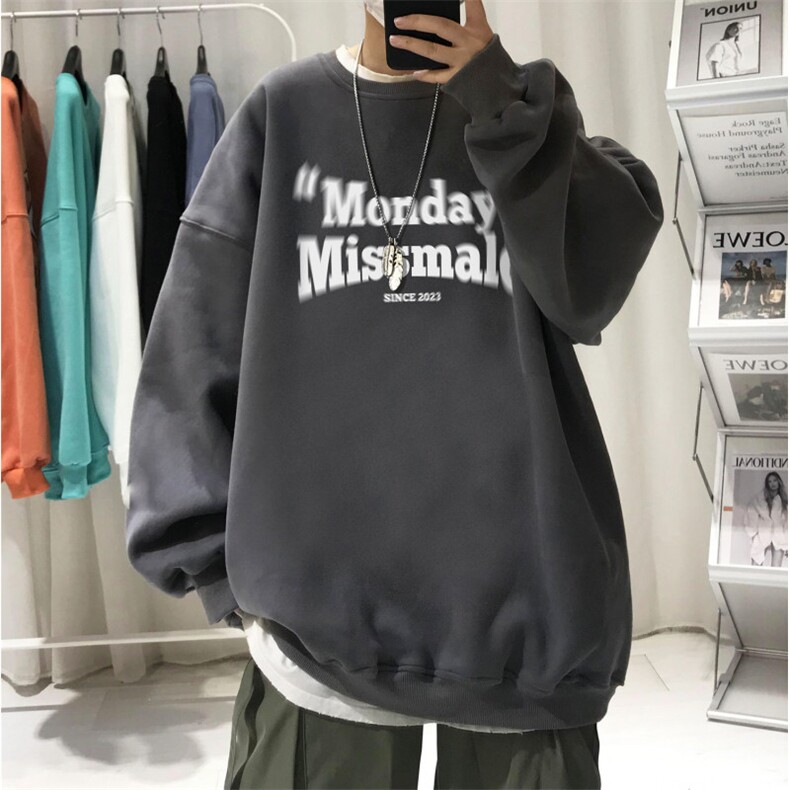 380克重磅复合圆领卫衣FY379-P35同步450克加绒圆领卫衣P40,男装卫衣,星座610B-1
