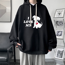 连帽卫衣男大码胖子帽衫大号运动服WY2448-P35，男装卫衣，电商A040