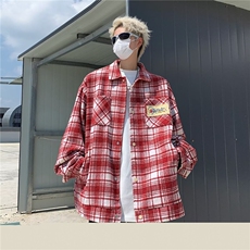 男秋季新款长袖衬衫外套W1377P45，男装衬衫，星座1116-2