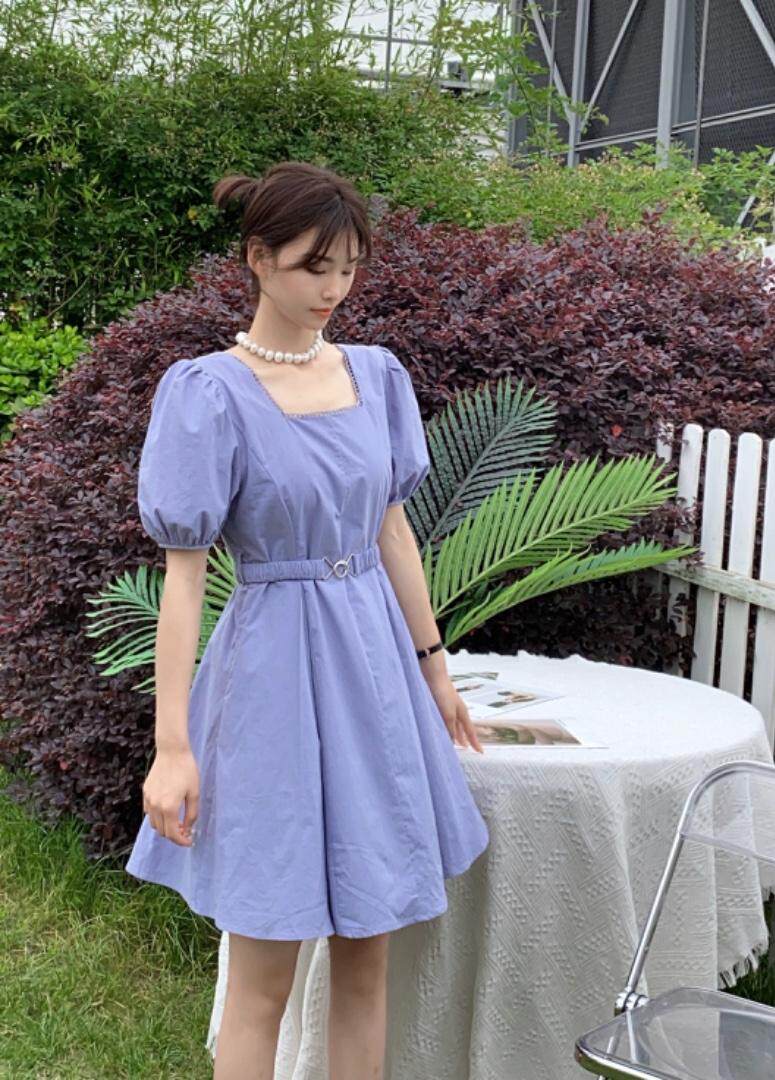 夏装连衣裙，女装连衣裙，尹谜