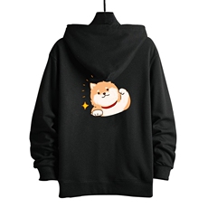 KS21146-P38连帽开衫卫衣男运动外套大码班服网格挂拍，男装卫衣，电商A040A