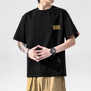 2021夏季新无影墙日系大码男已注册卡通印花短袖T恤T1074-P25图片