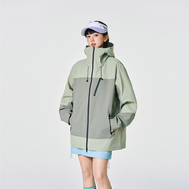 新款男女高品质户外登山服青少年学生冲锋衣夹克外套HS6607,男装夹克,星座1206（原A206）