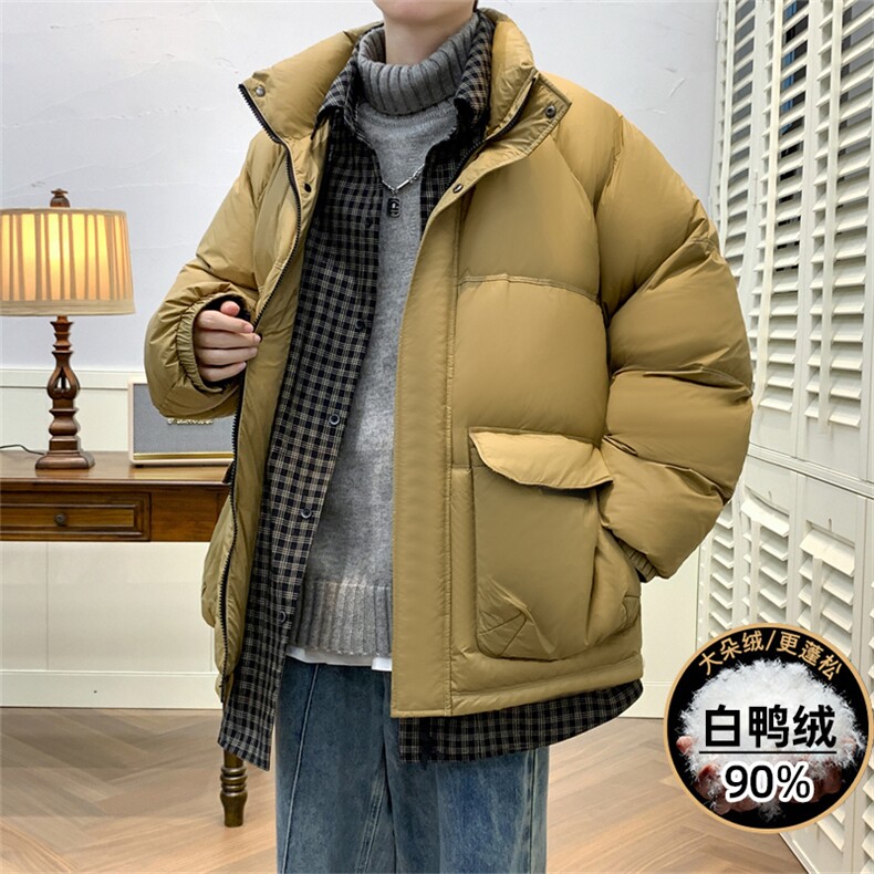 以M-8XL冬季大码90白鸭绒羽绒服Y2379-XZ109-P215-230控298,男装羽绒服,星座109