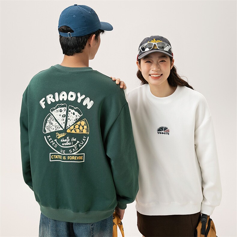 2025秋季新款男装日系潮牌宽松卫衣休闲外套WY608-F68,女装短外套,电商A101（原外27）